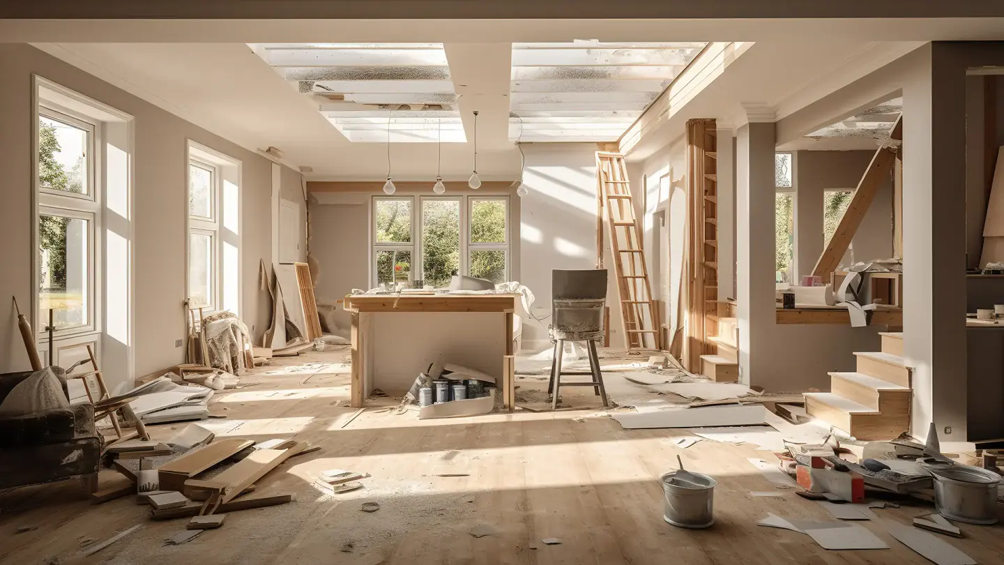 Renovations background